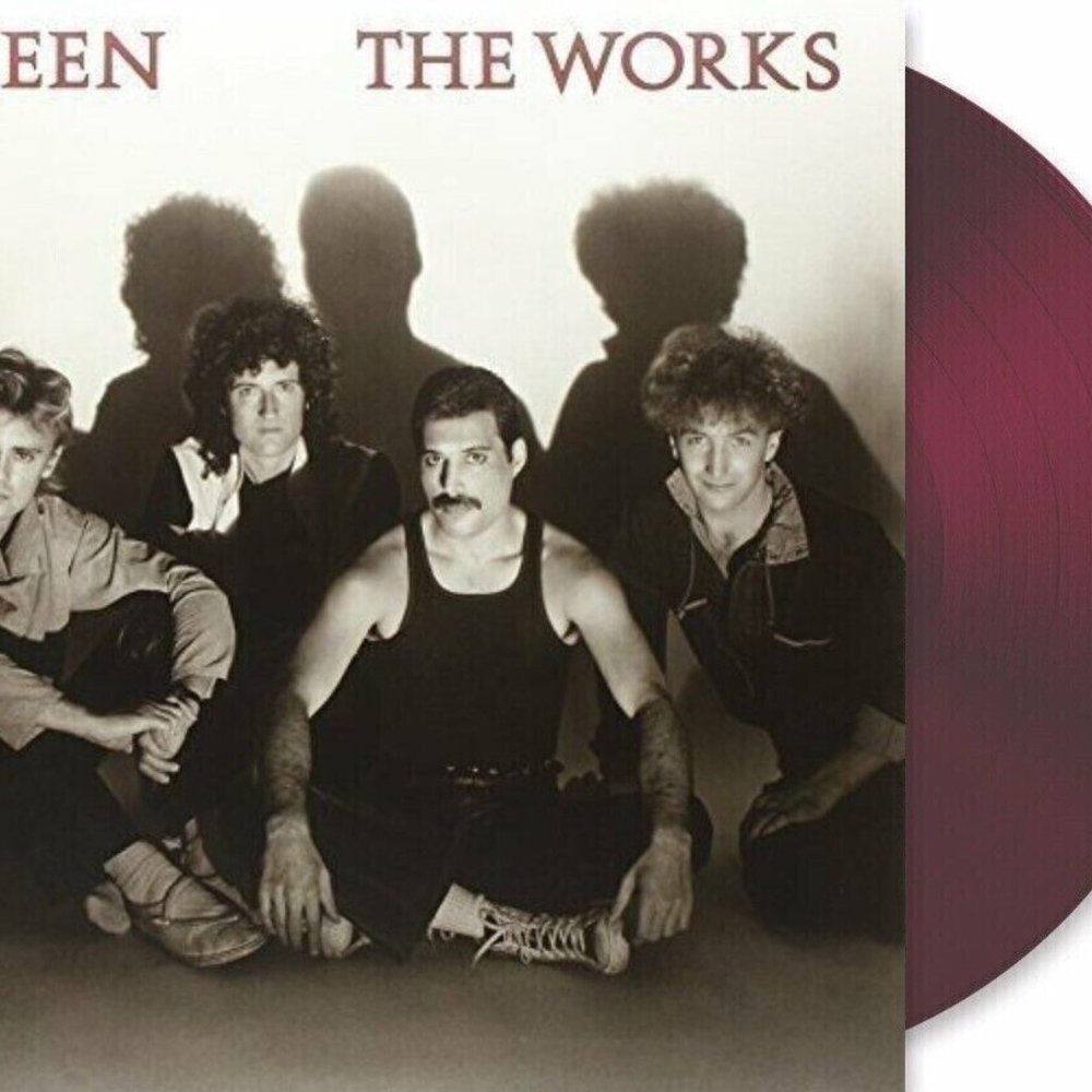 Queen The Works LP ~ Exclusive Colored Vinyl (Burgundy) ~ New/Sealed!